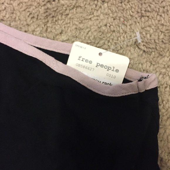 NWT Free People You're the One top bow 1 shoulder - Picture 4 of 6